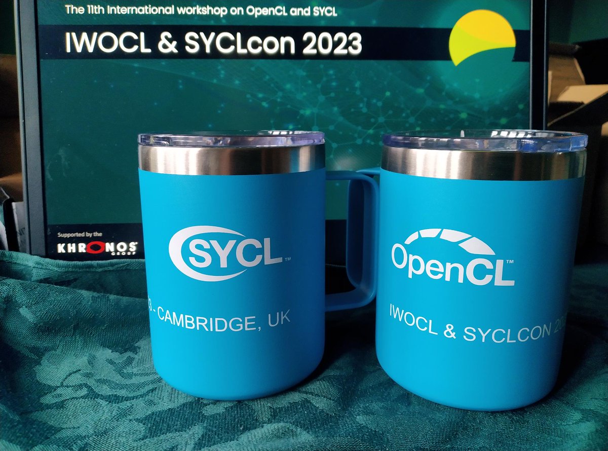 The recordings from this year’s IWOCL and SYCLCON in Cambridge can now be found on the 2023 Archive Page of the IWOCL website. Thanks to everyone who contributed to the success of this 11th OpenCL and SYCL workshop - see you next year in the USA. iwocl.org/iwocl-2023/con…
