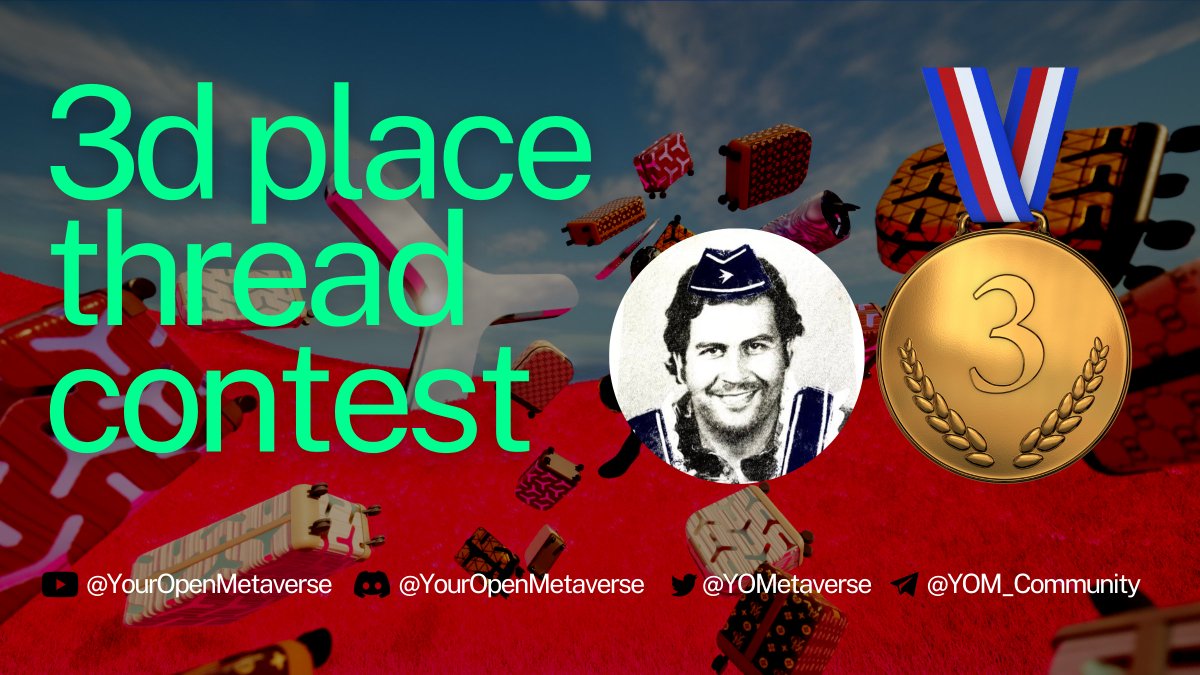 YOM_Official's tweet photo. 🎉 Congrats to the 3rd place winner of the $YOM Thread Contest @PashaBurg! 🥉

❤️ Show some love to the thread here: https://t.co/x5l7KmmTi6 https://t.co/n66jOerwCj