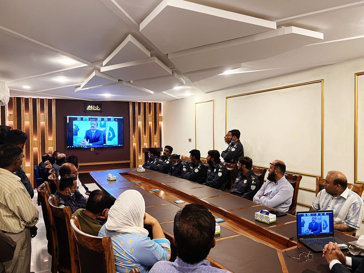 Meeting of the Airport health department chaired by Director BHS for the review of protocols and measures Adopted in lieu of MPOX imported cases in Pakistan. Director shb gave detailed instructions regarding vigilant screening, and IPC PROTOCOLS.