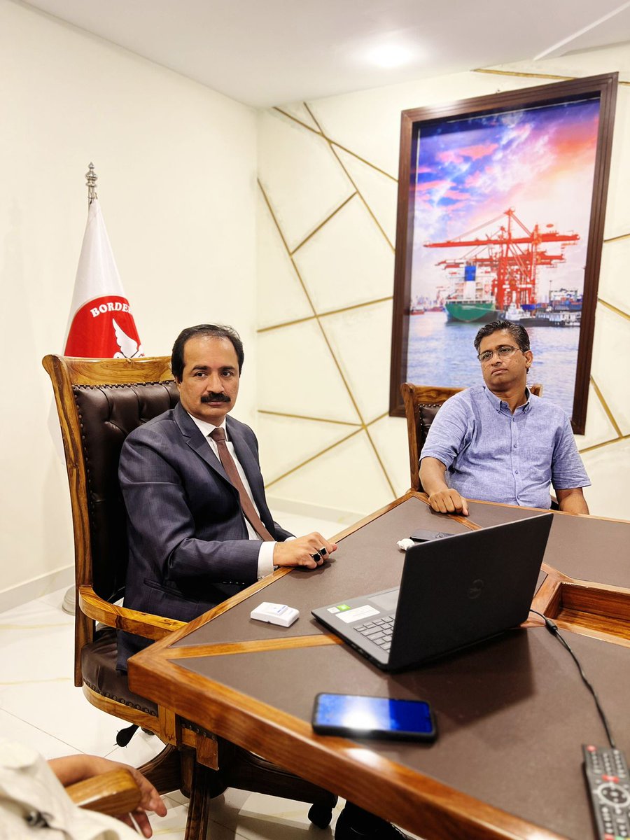 CheGovPk's tweet photo. Meeting of the Airport health department chaired by Director BHS for the review of protocols and measures Adopted in lieu of MPOX imported cases in Pakistan. Director shb gave detailed instructions regarding vigilant screening, and IPC PROTOCOLS. https://t.co/sfwYXG8xEs