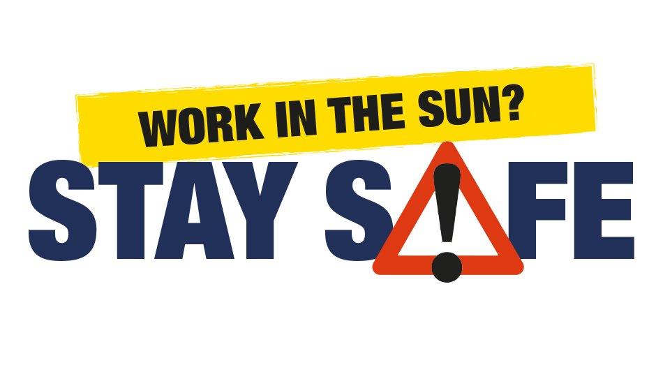 Hsenigov's tweet image. #SunAwarenessWeek If you are working outdoors during the summer months, please protect your skin and apply sunscreen if the UV rating is 3 or more. Download our info sheet with top tips on how to keep your skin protected from the sun: hseni.gov.uk/publications/s…