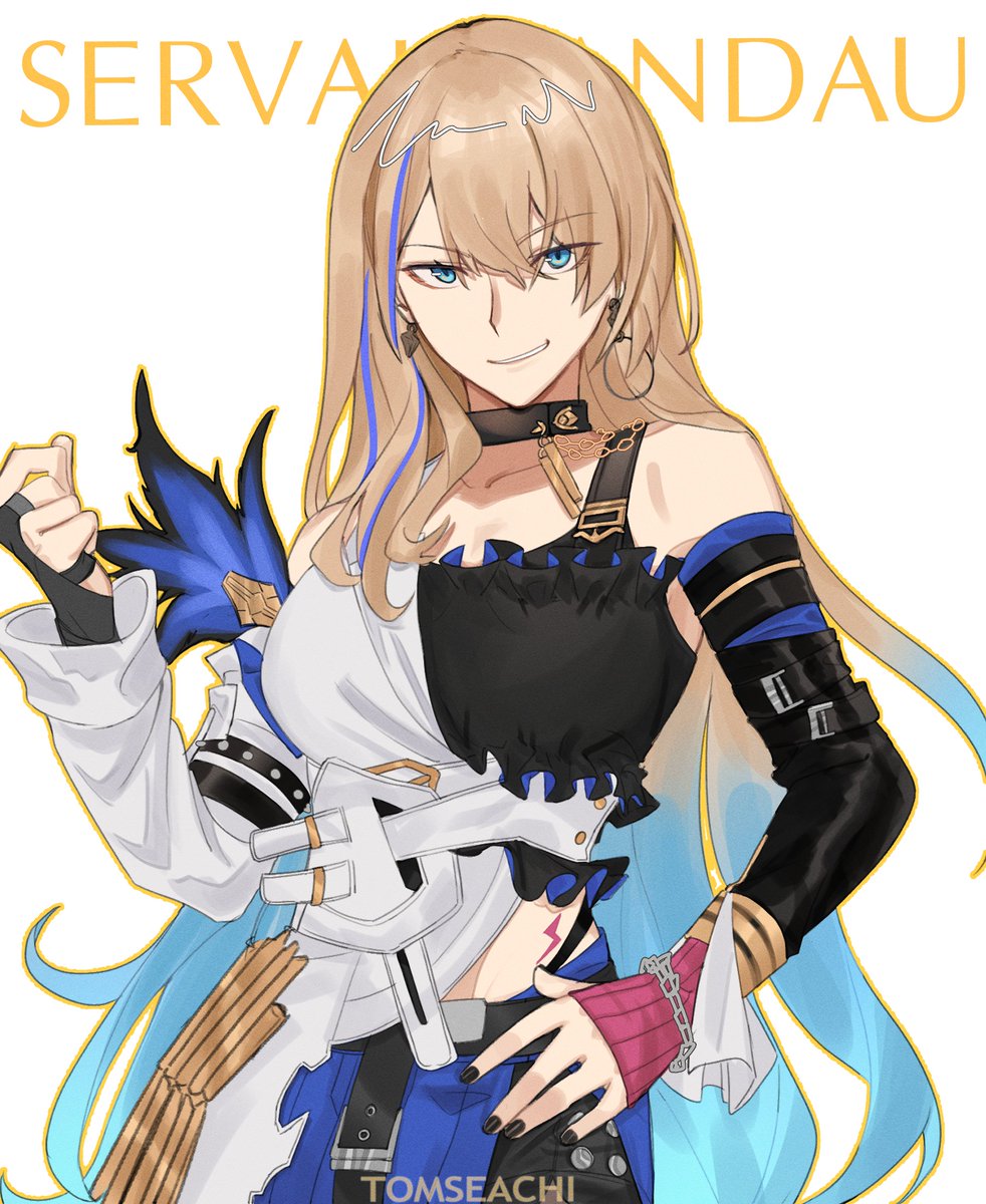 Tom on Twitter: "Serval😎 #honkaistarrail"