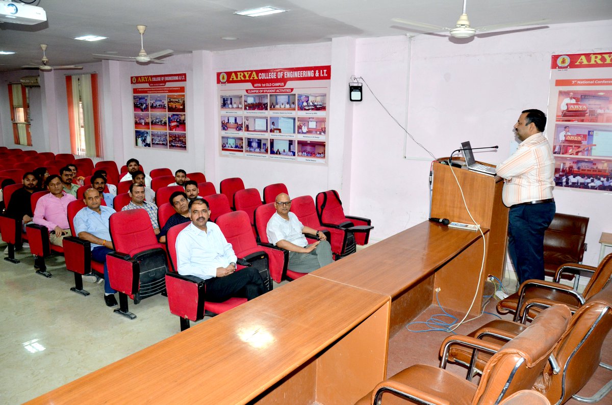 aryacolleges's tweet image. Dept. of AI & DS, CSE and IT, #AryaCollege, Jaipur Organized 5 Day #FacultyDevelopmentProgram on '#InternetofThings for #Environment ' from 26th-30th April, 2023. In this FDP Experts discussed the different techniques for Environment Monitoring and pollution control using IoT.