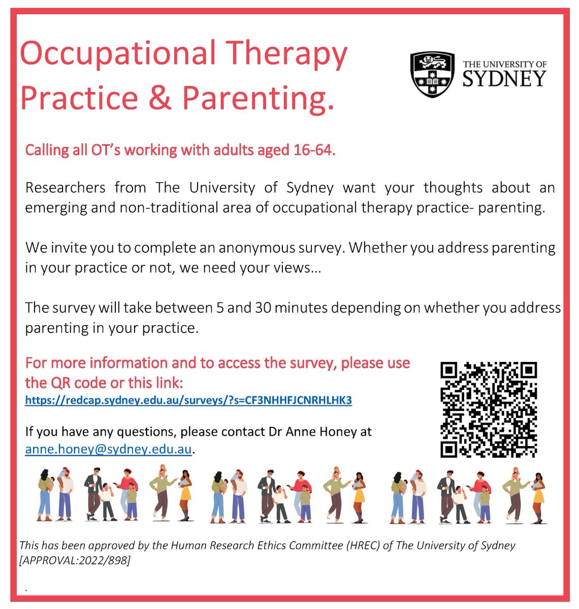 #parenting is a critical #occupation but how do #occupationaltherapists support #parenting ? @OT4parenting are seeking #occupationaltherapists working with #adults to participate in a short #survey 👇 RTs appreciated @AOTINews @RCOT @OTAUS