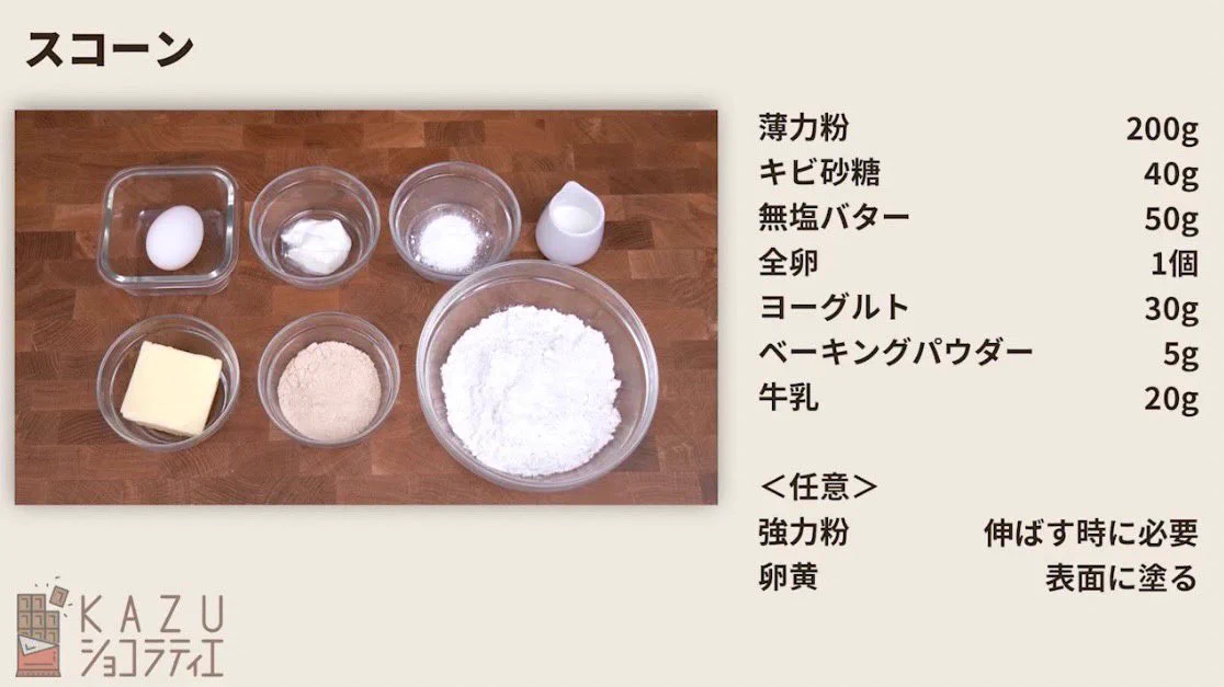 失敗しない為のコツは『入れる順番』！GWに作りたい『簡単に混ぜて焼くだけスコーン』