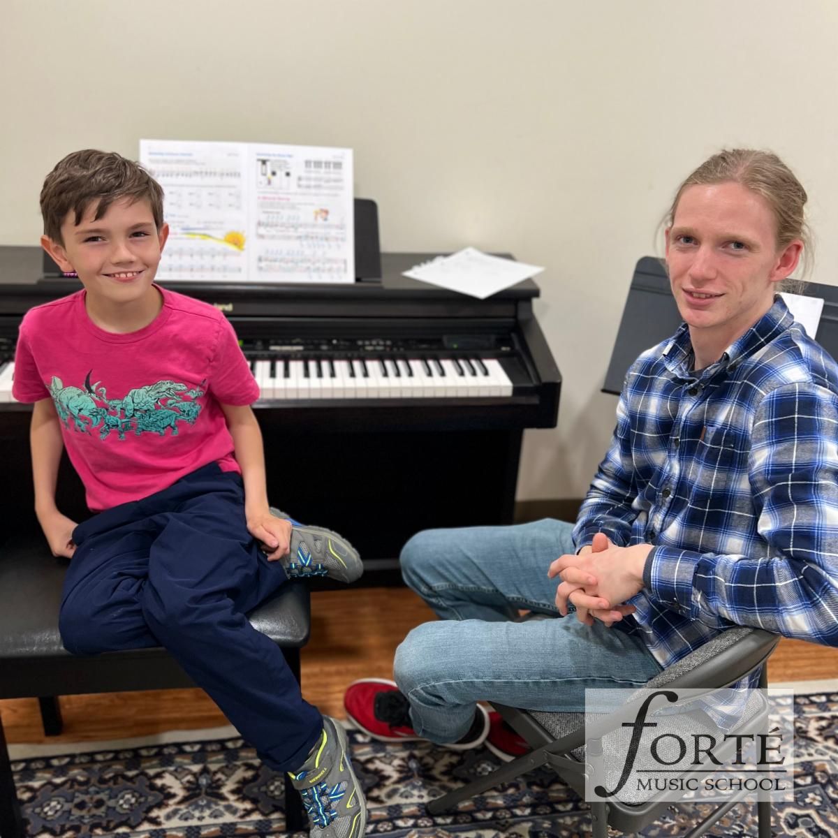 ForteMusic419's tweet image. Send a warm welcome to Reid! 🌟 Reid was excited for his first piano lesson this week with our amazing teacher Wesley! 

#pianolessons #musiclessons #pianolessonsforkids #pianolessonsforadults #pianolessonsforbeginners #pianolessonstoledo #pianolessonsnearme