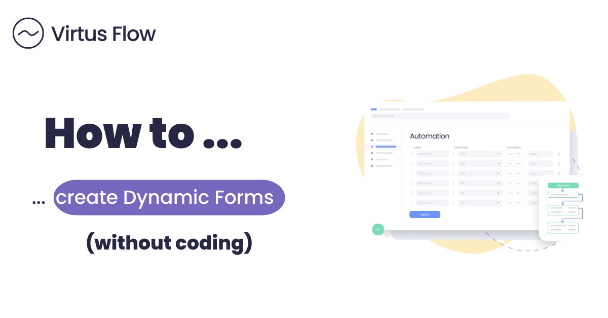 virtusflow's tweet image. Looking to improve your user experience and the way you manage data?... say hello to #dynamic #forms!
bit.ly/3LqwsrX
#dynamicforms #userexperience #ux #datamanagement #automation #processautomation #customerexperience