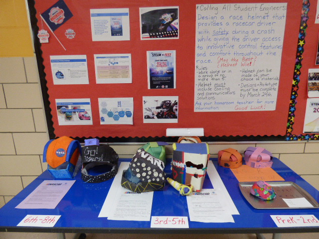 Wadsworth STEM students stepped up to the helmet challenge.  Thanks <a href="/NASCARchicago/">NASCAR Chicago Street Race</a> #cpsSTEM