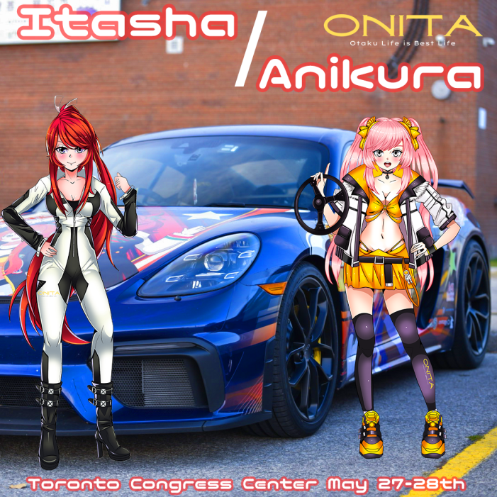 _AniMaple's tweet photo. It's a collaboration! This year at Anime North, enjoy both anime bars and decked out cars. You'll know us when you hear us at Toronto Congress Center. A collaboration with Onita, we hope to bring some atmosphere this year.
#animaple #AnimeNorth2023 #anikura #itasha https://t.co/VQt6rwaLzL