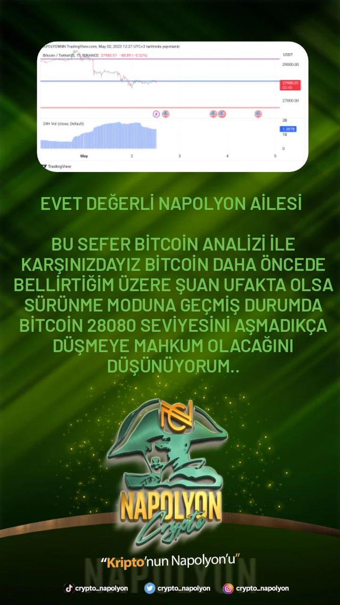 crypto_napolyon's tweet photo. BİTCOİN ANALİZİ 

#BTC #bitcoinanaliz #analiz #eth #NASDAQ #kriptopara #kripto #FanToken #MetGala2023 #AIDOGE #MayDay https://t.co/8o0LsPZXYm
