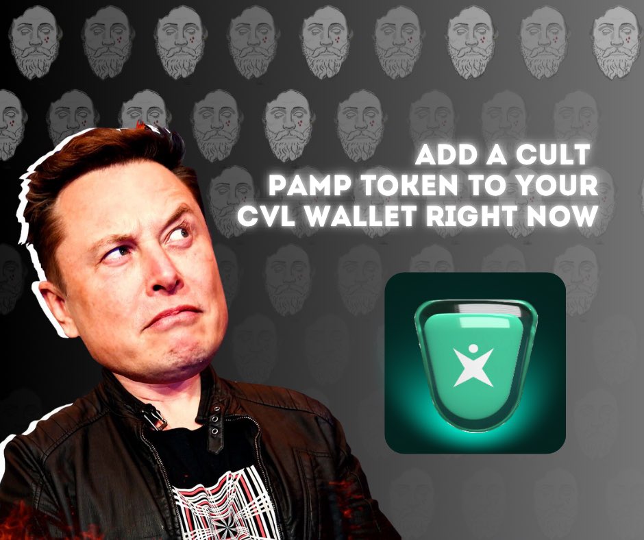 cvl_network's tweet photo. 🔎 @elonmusk is once again surprising the world! 

Introducing CULT 🚀 - a new crypto-cult with a mission to conquer the space industry.

✅ Hurry up and buy the token to join the revolutionary movement in #CVLWALLET 
🔥🔥🔥 https://t.co/yDbVrILgG5