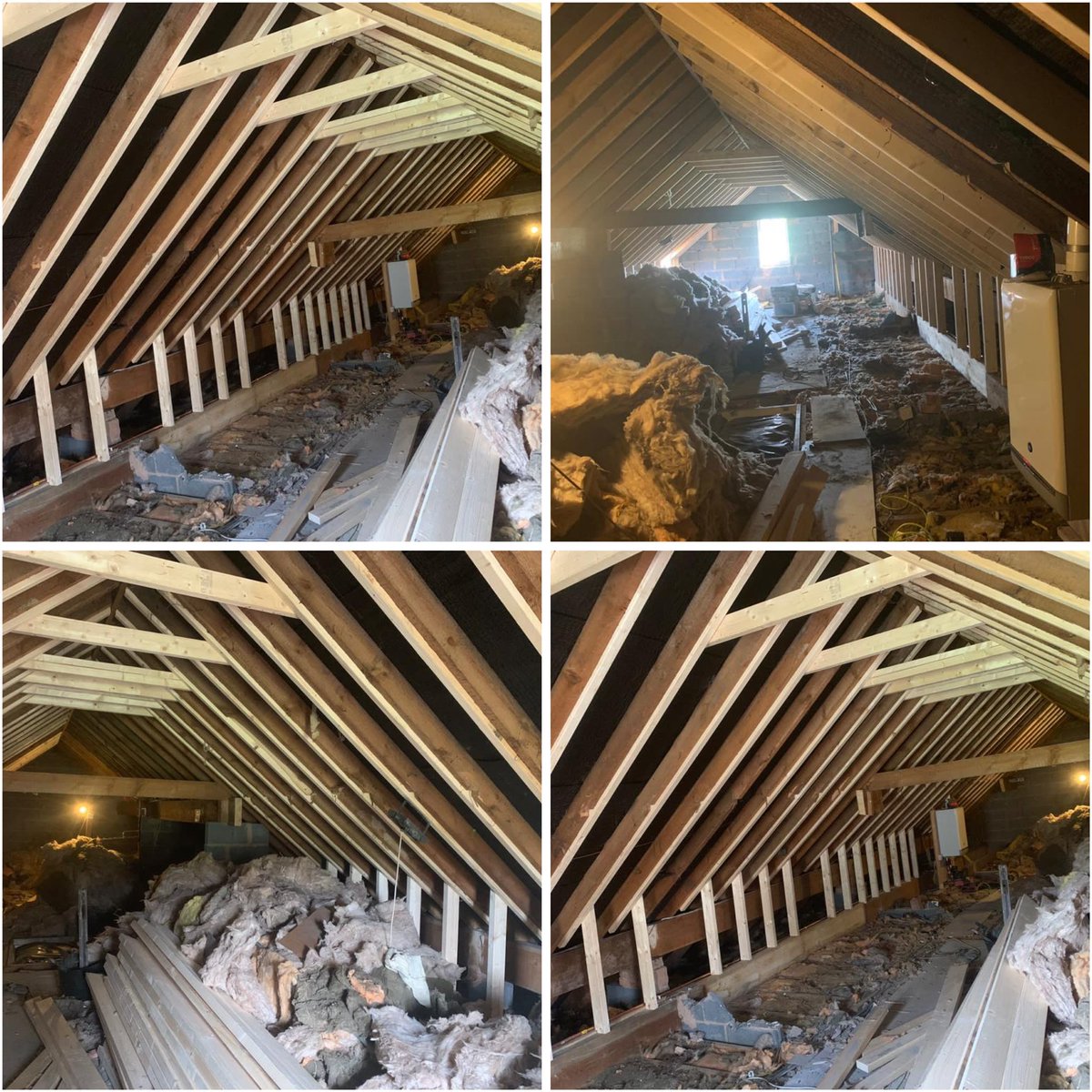 Look at all the space! 
Roof structure complete on this loft conversion for 2 bedrooms and bathroom. Stairs to be fitted today. #loftconversions #a7conversions #loftbedroom #lofts #newbedroom