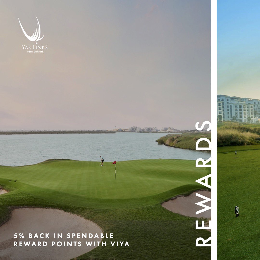 Tee Up Your Summer At Yas Links Abu Dhabi With Our Exclusive Summer Golf Pass offer.

Become a Summer Golf Pass holder and enjoy unlimited access to our world-renowned golf course, host of the Abu Dhabi HSBC Championship 2022.

Learn more at: viyagolf.com/yaslinks/summe…