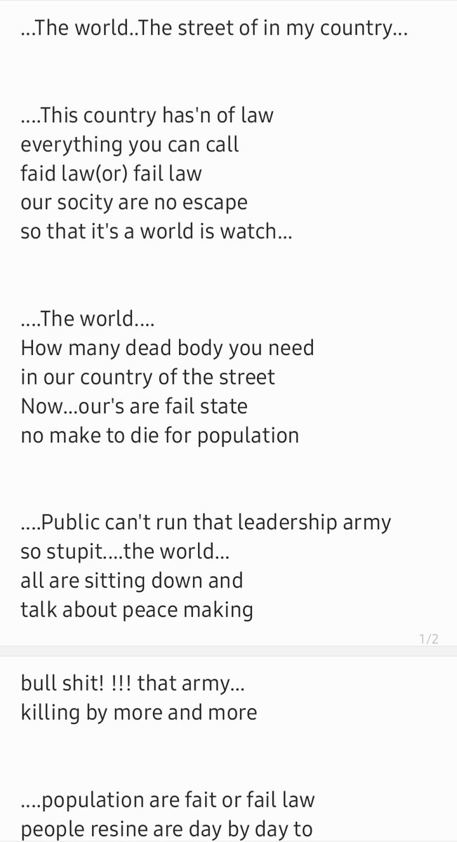 ZayLinThu9's tweet photo. လုံလောက်ပါရဲ့လား https://t.co/NwDZrLvnTd