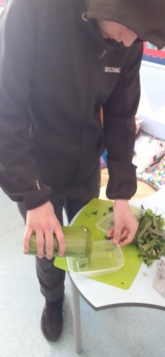 Check out these talented pupils who made their own wild garlic pesto sauce using wild garlic they picked themselves! 

We love seeing young people getting involved in the kitchen and learning about the importance of using fresh, seasonal ingredients. 
#wildgarlicpesto
