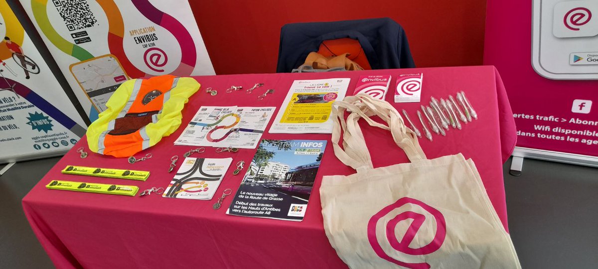 👍 Au mois de Mai, le vélo est à l'honneur !
Retrouvez le stand de conseils en mobilités de la CASA à la Médiathèque Colette (Valbonne) aujourd'hui entre 12h et 18h et demain de 10h à 18h.
😉 On vous attend nombreux pour vous renseigner sur d’autres façons de vous déplacer !