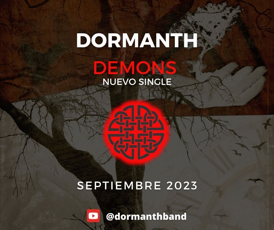 DORMANTH "DEMONS" Sɪɴɢʟᴇ en Septiembre para 

Será estrenado en nuestro canal de youtube, así que podéis suscribiros desde ahora mismo:  youtube.com/<a href="/dormanthband/">Dormanth</a>
@dormanthband <a href="/IzkarProd/">Izkar Producciones</a>