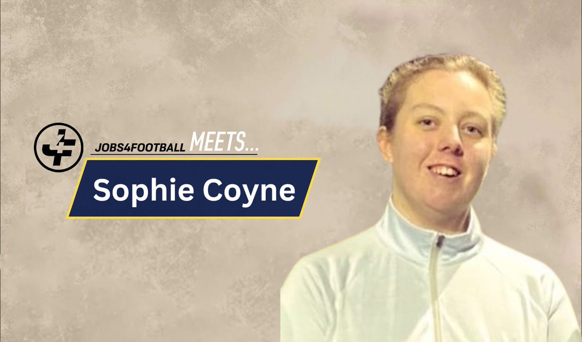 Jobs4football's tweet photo. Jobs4football meets...

We catch up with @SophieCoyne8 to discuss her football journey, what inspires her + the passion for disability coaching.

Read here 📚
https://t.co/dufgNn6pqm

#jobs4football #J4Fcommunity @HerGameToo #footballdiversity #footballinclusion @WomeninFootball @GirlsontheBall @HerFootballHub