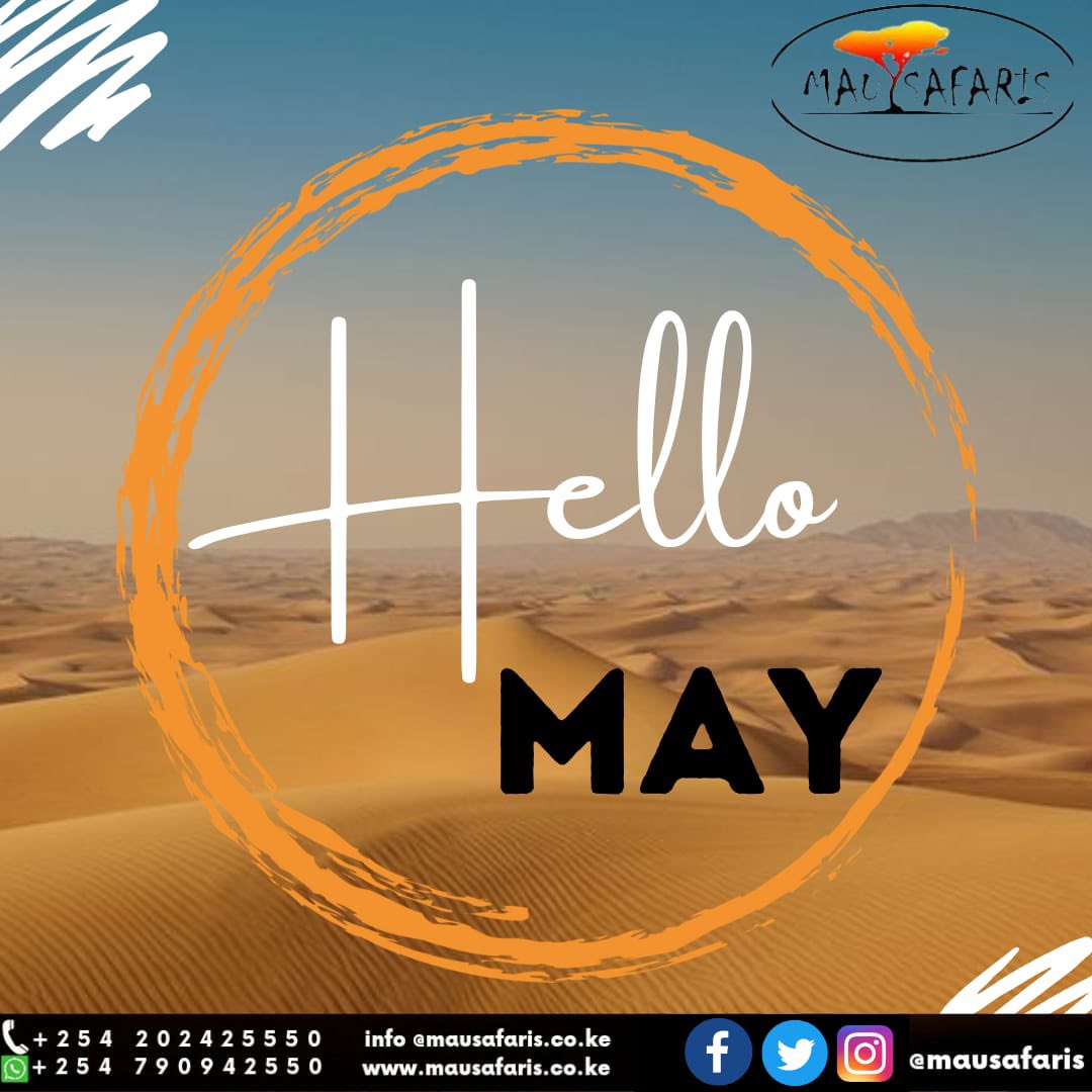 mausafaris's tweet photo. #MayDay2023 #newmonthblessings 
#travelagent #TravelTuesday #LuxuryTravel #Magicalkenya #tembeaKenya #Mausafaristotheworld https://t.co/JspyQrbMOJ