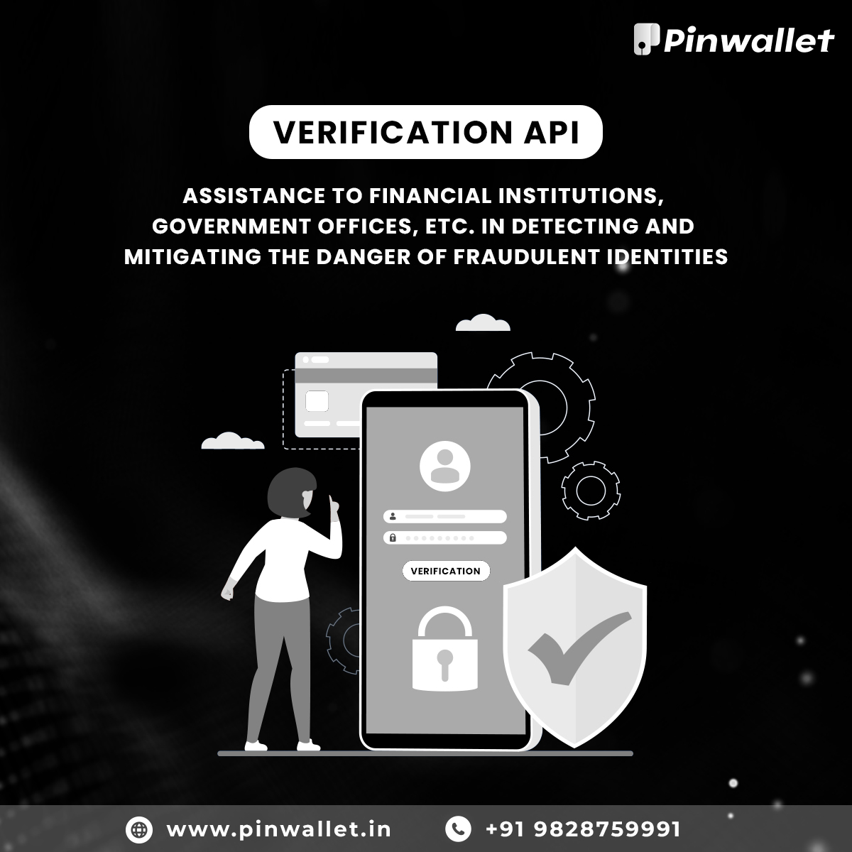 pin_wallet's tweet image. Secure your business and protect your customers with our cutting-edge Verification API. Trusted by leading businesses. 📷 Check best solution for your business. pinwallet.in
#pinwallet #verificationapi #addressproofverification #aadhaarverification #panverification