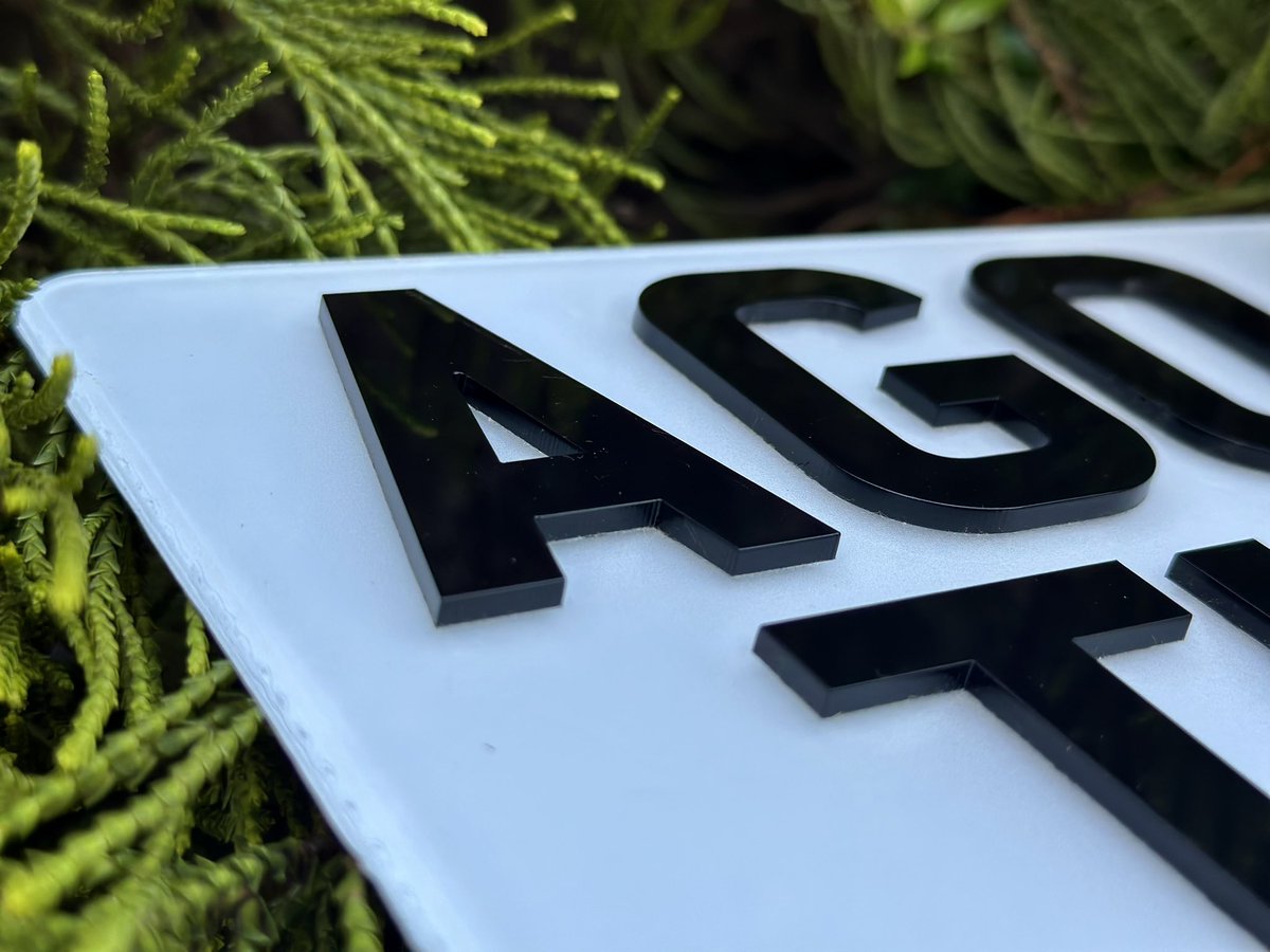 Plates4Uk's tweet photo. 4D Motorbike Size Show Plate Custom Made For Our Customer! Order yours https://t.co/JS7SlrenzB for a specialised order please use the contact methods on our website.
#4dplate #showplate #motorbike https://t.co/2an6F8jD8P