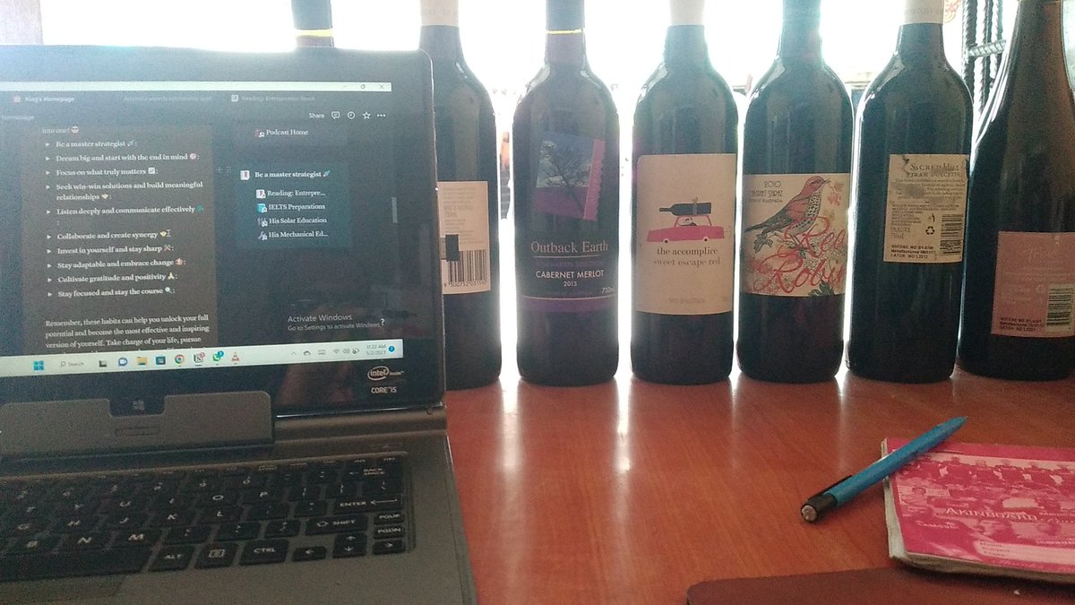 TrumpetKing3's tweet photo. This is the view when you're ready to kill it at life and business simultaneously.
#winelovers #MayDay #SustainableLiving #HERCE #BusinessMan https://t.co/euGx27nVmm