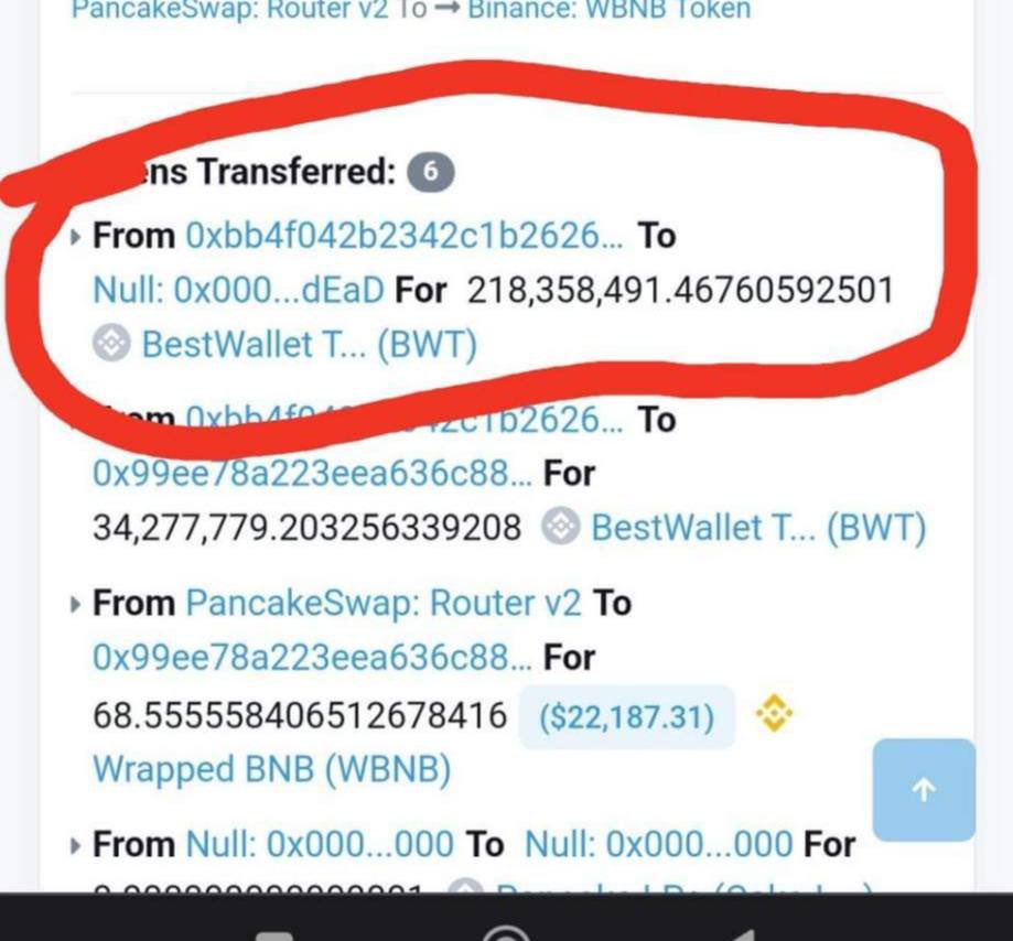 Best_Wallets's tweet image. Dont Forget That we already Burned 43% of Totall Supply. 

Cg CMC are coming. Two listing Confirmed also .

burned details  : bscscan.com/tx/0x42cfe30fc…