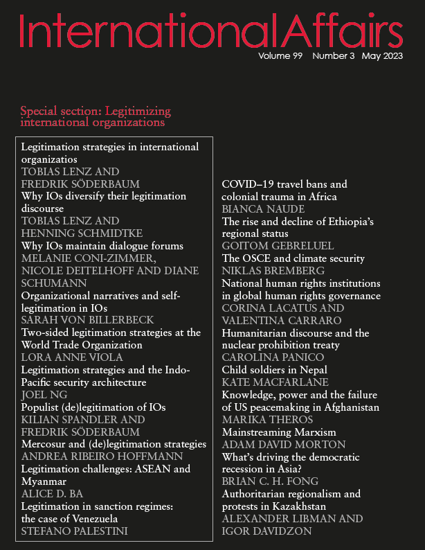 IAJournal_CH's tweet photo. Our May issue is out now ‼️

1⃣0⃣ articles in the section: Legitimizing international organizations
1⃣0⃣ other articles on human rights, authoritarianism &amp; more
3⃣4⃣ book reviews

Explore the issue > https://t.co/EyGPcLpz9S https://t.co/Ehdd3oRwn7