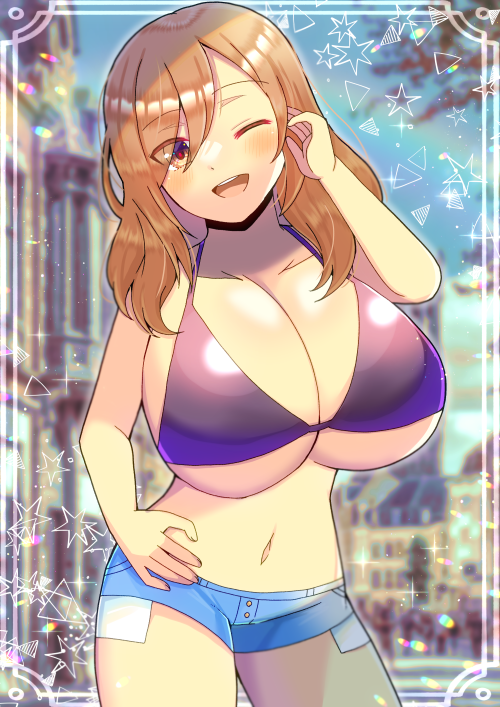 「リョウマ()さんのOC、まつりさんを描かせて頂きました!リクエスト有難うございま」|ヒヨヨ@skeb募集中のイラスト