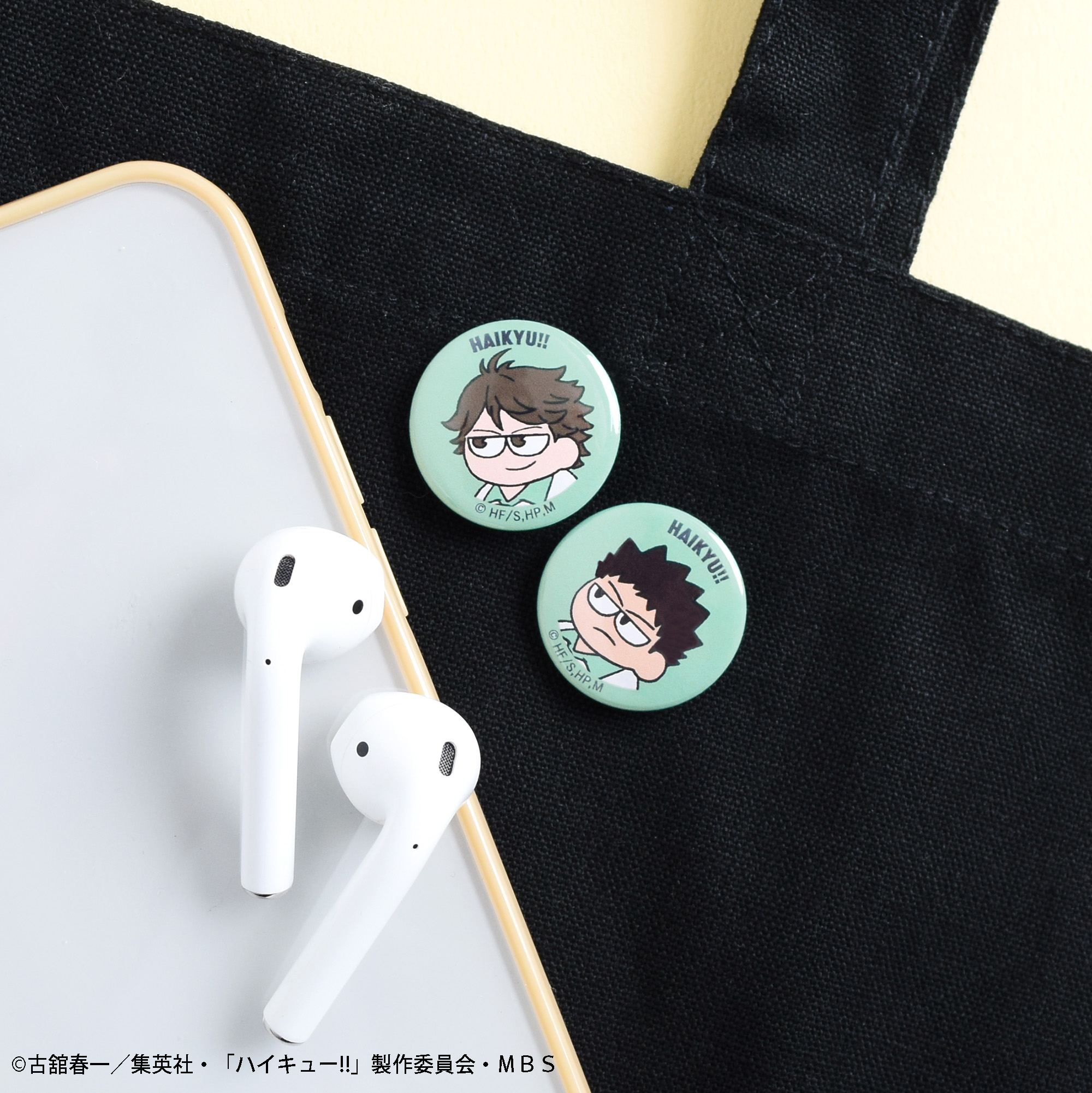 ハイキューLOFTコラボ缶バッジ ハイキューLOFTコラボ缶バッジ キャラクターグッズ