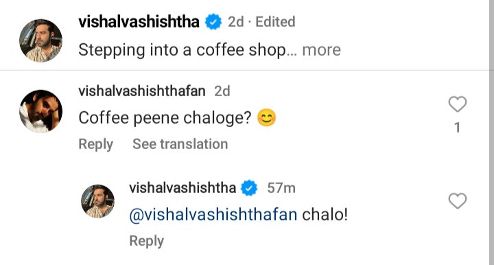 Basic_Chokri's tweet image. He replied to me 🥹❤️

#VishalVashishtha