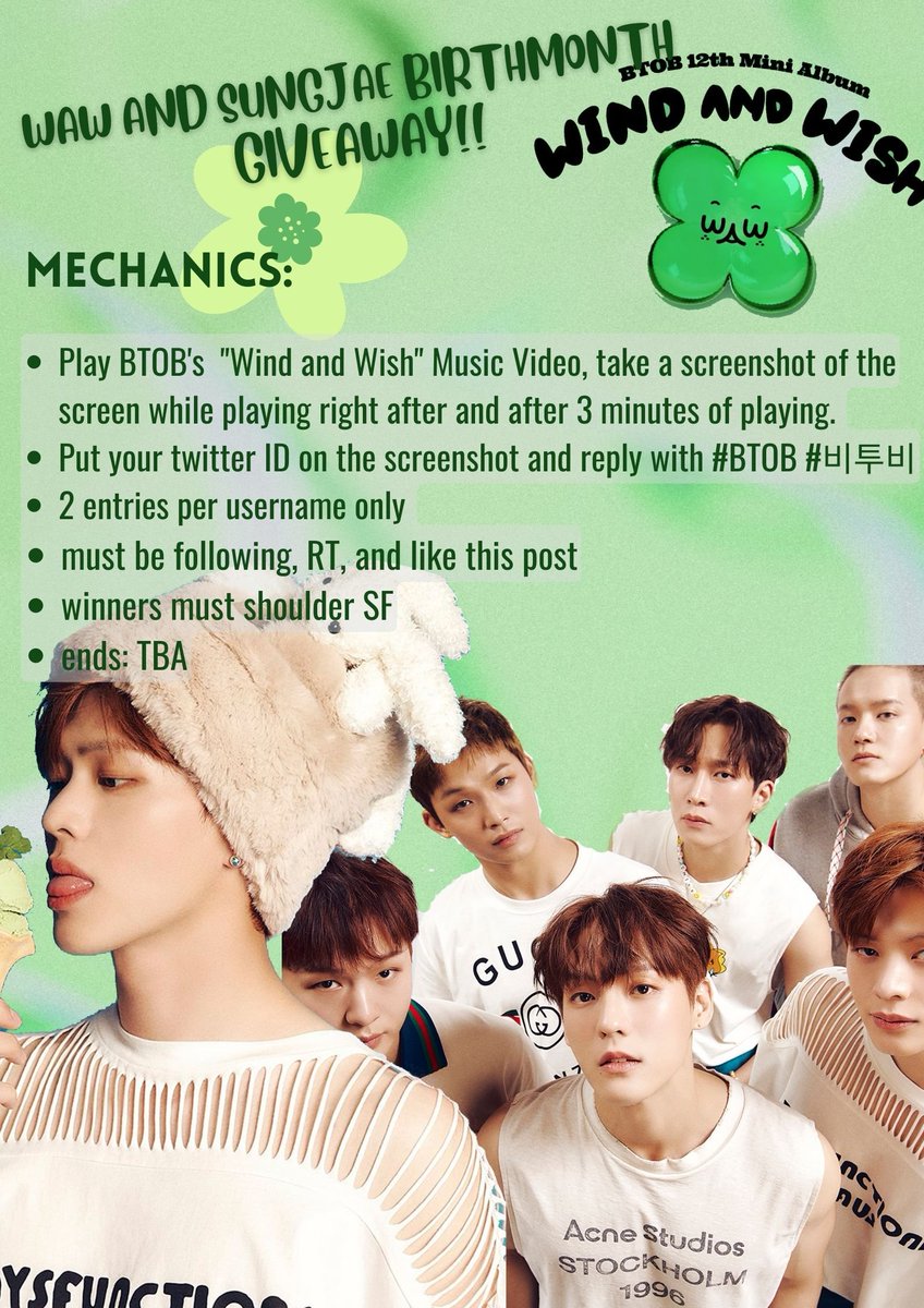 justnoone95's tweet photo. 🍀BTOB WAW Streaming and Sungjae's bday GIVEAWAY🍀 #shaer_pamigay

~ 1 sealed WAW album
~ 1 unsealed WAW album &amp; 1 be together pb&amp;cd 
~ 1 sungjae postcard
~ 2 100 pesos gcash

#비투비 #BTOB #WIND_AND_WISH #나의_바람
BTOB WIND AND WISH OUT NOW 

Please see photo for the mechanics. https://t.co/kRVox56upK