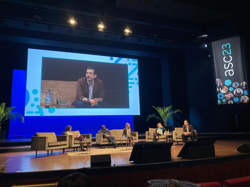 "Where the rights to water &amp; sanitation have been realised, it's been realised by people. And this was not handed to them, it was fought for" - <a href="/gabrielrochab/">Gabo Rocha Belloni 🍉 🏳️‍🌈</a> (<a href="/ProDESC/">ProDESC</a>) 

#HearingTheUnheardHRWS #ASC2023