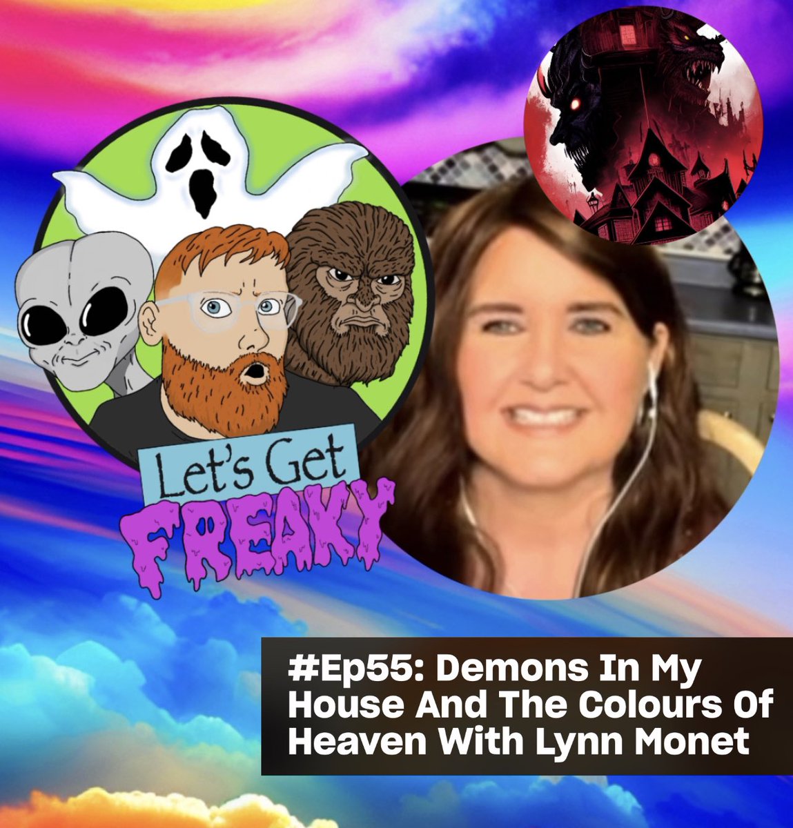 tcletsgetfreaky's tweet photo. NEW EPISODE!! #Ep55 Demons In My House And The Colours Of Heaven With Lynn Monet - available now, wherever you get your podcasts!
https://t.co/IPWpkfXS84
https://t.co/UMhBKOGlzZ
https://t.co/QVGK3azqJT
#paranormal #paranormalpodcast #letsgetfreakypodcast #podcast https://t.co/ctGz36FPEy