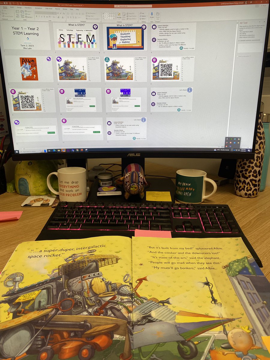 rachaellehr's tweet image. I’m super duper excited to be getting into our Year 1/2 classes @DaytonPS to do some STEM/Digital Technologies learning this term! 🚀 I think I will always miss teaching even though I love my job and know it’s important work… #PrimarySTEMChat