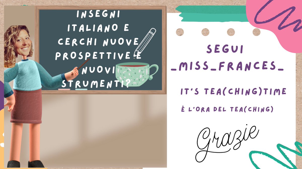 See you today on instagram 👉🏼👉🏼_miss_frances_ 📣per parlare di #ACTION #Pyp #ibpyp #teacher #maestra #insegnanti #scuolaprimaria #scuola  #studenti