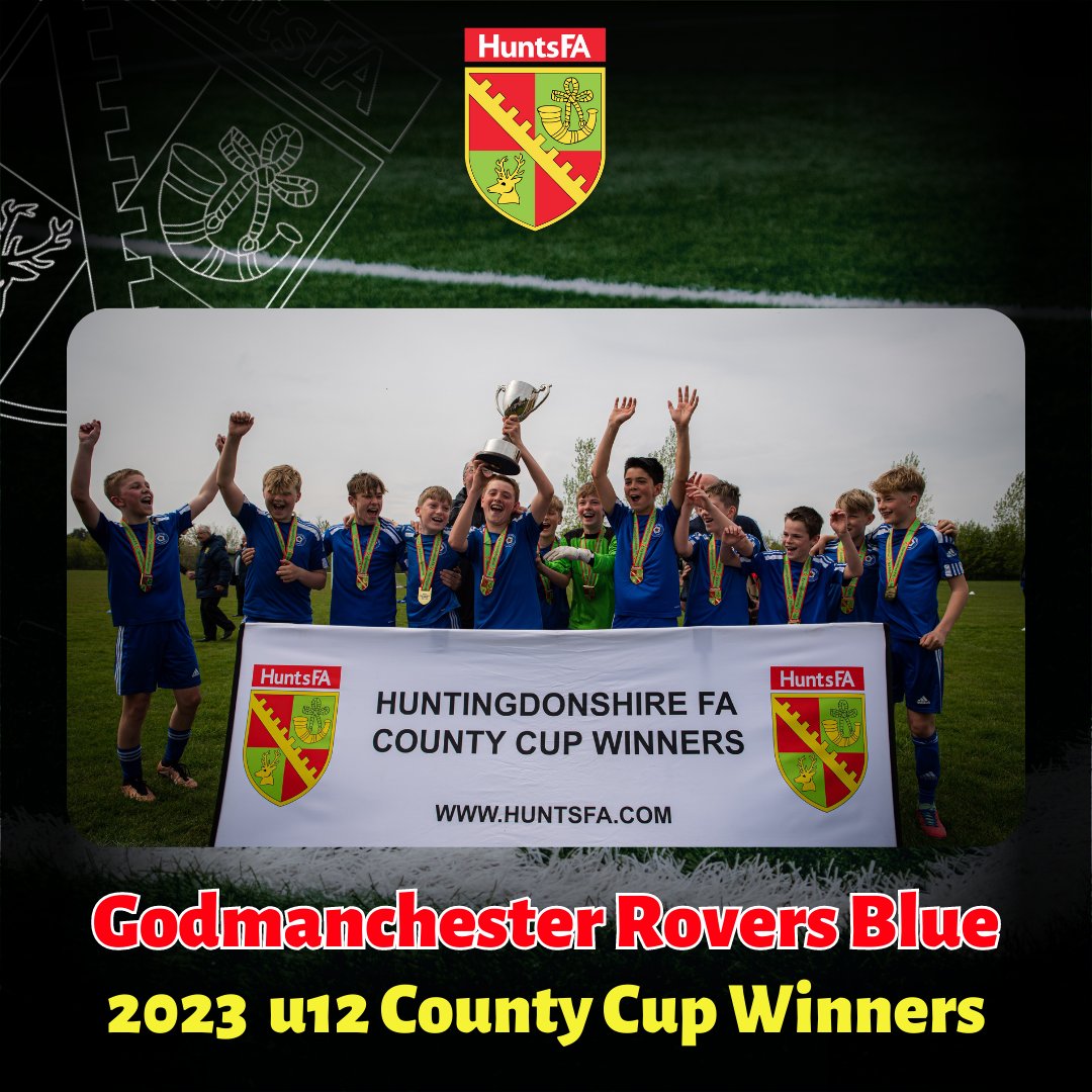 Congratulations to <a href="/gryfc/">Goddy Rovers Youth FC</a> Blue, winners of our 2022-23 u12 County Cup Final, commiserations to our beaten finalists <a href="/PeterboroughRTC/">Peterborough Regional Talent Centre</a>  Blue.