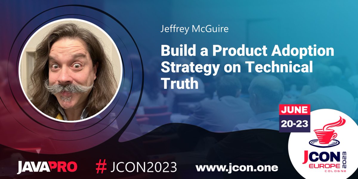 jcon_conference's tweet photo. See @HornCologne at #JCON2023 in Cologne talks about 'Build a Product Adoption Strategy on Technical Truth'

Learn how to capture your product's technical truth and turn it into effective communications across all roles…

Get your  free #JUG Ticket: https://t.co/wTLeI3taOB https://t.co/UTsXwtRB4u
