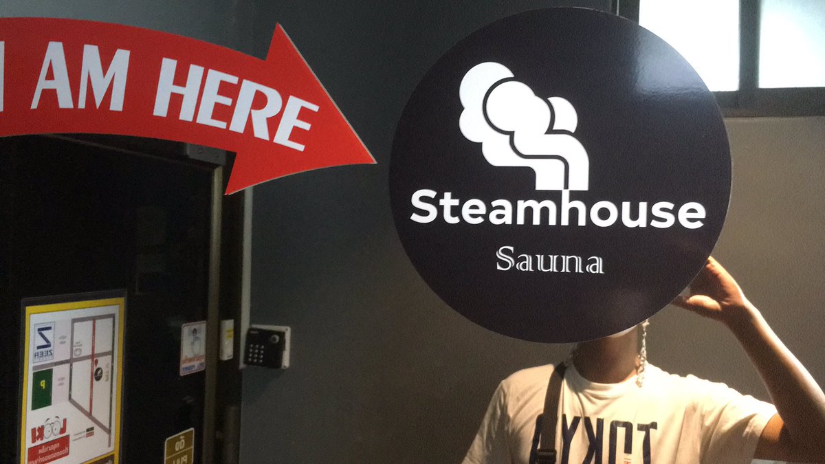 Bombay1982's tweet photo. มาเจอกันครับ @SteamHouseSauna https://t.co/sYjbfg2iYs