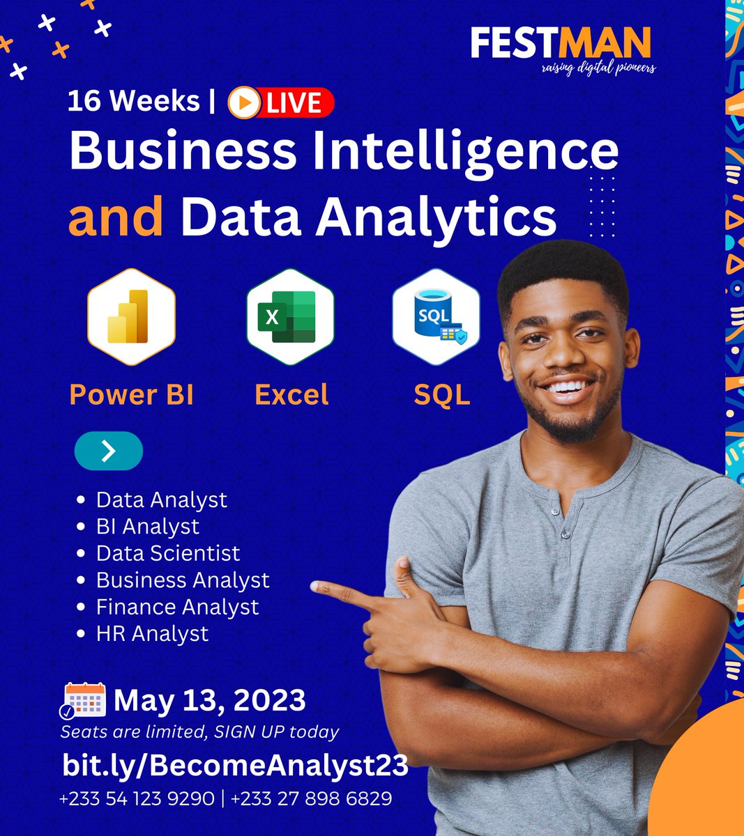 Festus | Senior Data Analyst | CA tweet media