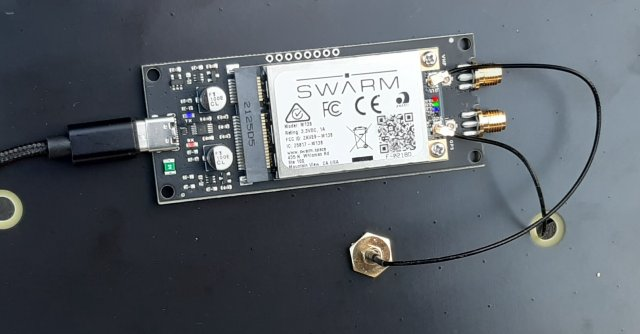 giammaiot2's tweet photo. Getting started with the Eval-Kit in a nutshell

https://t.co/9ADJP5DK8n

Webhook in PHP for the satellite IoT of SWARM https://t.co/fhUwnUD8Ha. With #SWARM, messages can be sent and received worldwide via satellite in the simplest way!

#SoftwareDefinedRadio #SDR
#LEO #Satellite https://t.co/9cLAOKLDmt