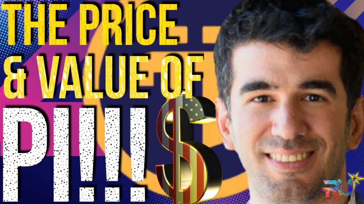 _raysunited's tweet photo. ●●The Price & Value of Pi As Seen By A Pioneer!!! | PI NETWORK UPDATES●●
https://t.co/TczfsfANgc
Premieres today at 4 pm UTC+1
#PiNetwork #PiValue #PiMainnet #PiKYC #PiMainnetMigration #PiUtility #Mainnet #KYC #PiLockup #PiBlockchainExplorer #PiApps
RETWEET, PLEASE!
https://t.co/TczfsfANgc