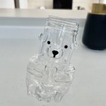 食洗器に入れたら小さくなってしまった!かわいいクマさんのボトル!