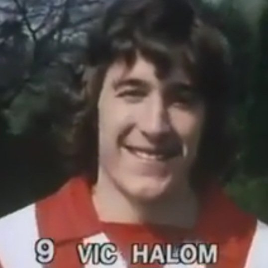 SAFCplayers's tweet photo. FA cup final week.
Vic Halom (No.9) https://t.co/5xOtewhUmJ