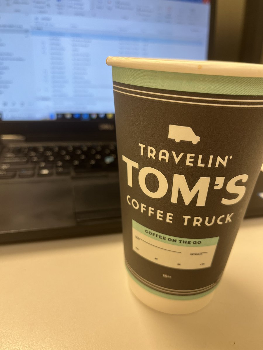 Thanks <a href="/patriotsccsd/">Pitner Patriots</a> PTSA and <a href="/travelin_toms/">Travelin’ Tom’s Coffee Trucks</a> for the midday pick me up!