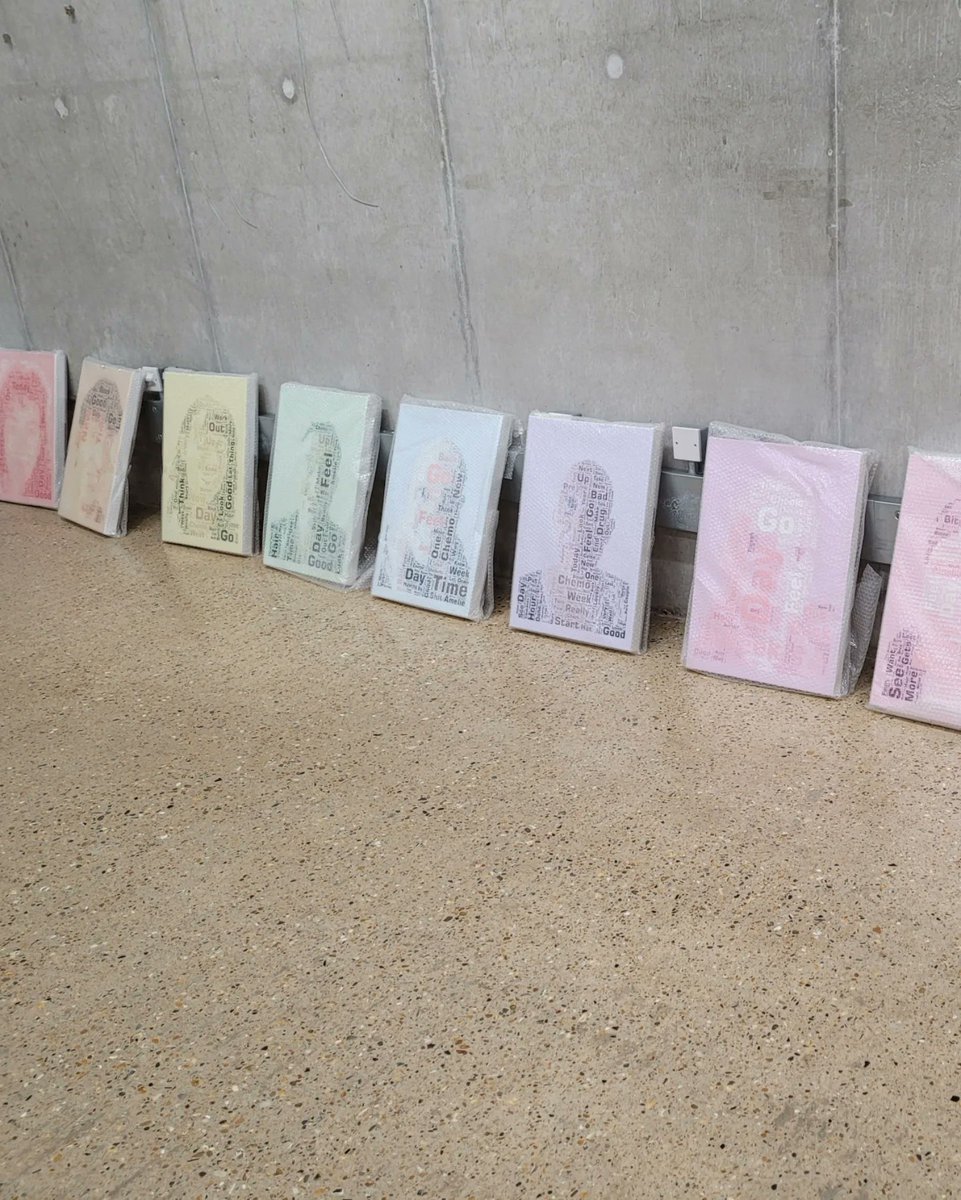 Jo Samuel (@j0_samuel) on Twitter photo Eeek! Installation day of my exhibition. Exciting but also very scary to share something so personal. Only 2 days to go. Opening Thursday at the Daphne Oram gallery <a href="/CanterburyCCUni/">Canterbury Christ Church University</a>. Hope you can make it. #interactiveart #zappar #breastcancer #AR Eeek! Installation day of my exhibition. Exciting but also very scary to share something so personal. Only 2 days to go. Opening Thursday at the Daphne Oram gallery <a href="/CanterburyCCUni/">Canterbury Christ Church University</a>. Hope you can make it. #interactiveart #zappar #breastcancer #AR
