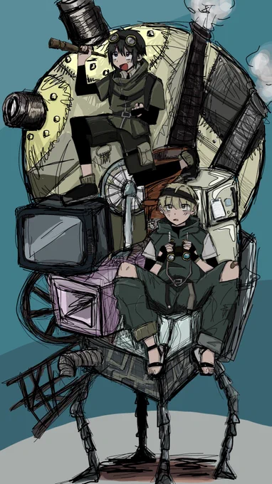 今世紀最大  #創作 #イラスト #illust  (過去絵)