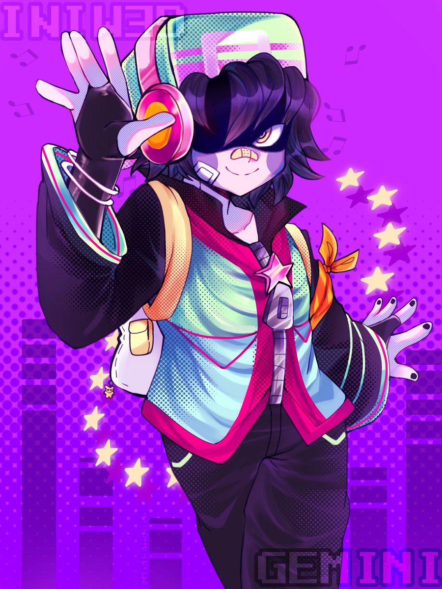 MilkyMooie's tweet photo. Art trade with @just_karmx :D
I drew him in the most fruitiest pose LMAO
#GEMINIAISWEEP #Greyai https://t.co/NXFA6ZT0MF
