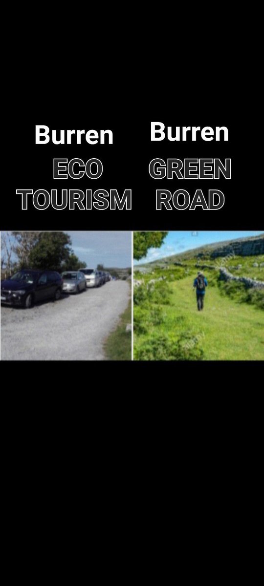 realburren's tweet image. In 2017 a management plan by environmental experts was agreed by locals and npws
The plan proposed a car park 
ClareCoCo outrageously blocked this plan leaving 200,000 visitors with No parking No toilets No traffic plan 
#doonbeg #clare #rtept
#liveline