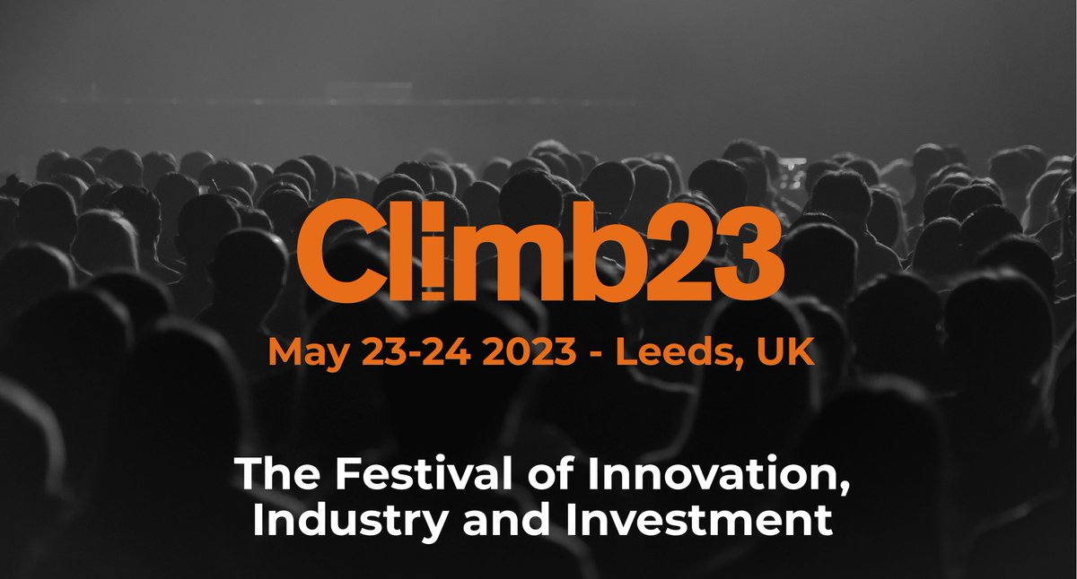 We’re delighted to be partnering with <a href="/InvestorLadder/">Investor Ladder</a> to host #Climb23 at Department Leeds Dock. @Climb_2023 is the UK’s new festival of innovation and investment. Any business looking to secure funding or accelerate growth, get your tickets here: climb23.com/referral/depar…